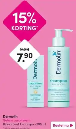 DA Dermolin Gehele assortiment aanbieding