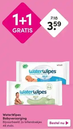 DA WaterWipes Babyverzorging aanbieding