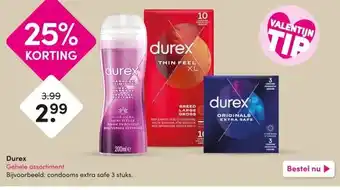 DA Durex Gehele assortiment aanbieding