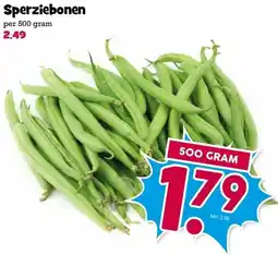 Boon`s Markt Sperziebonen aanbieding