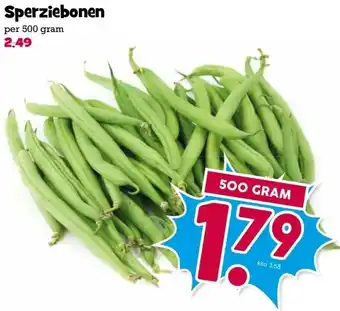 Boon`s Markt Sperziebonen aanbieding