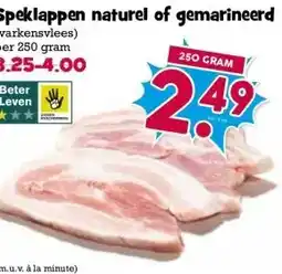 Boon`s Markt Speklappen naturel of gemarineerd aanbieding