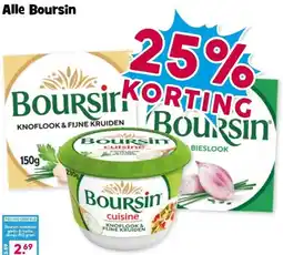 Boon`s Markt Alle Boursin aanbieding