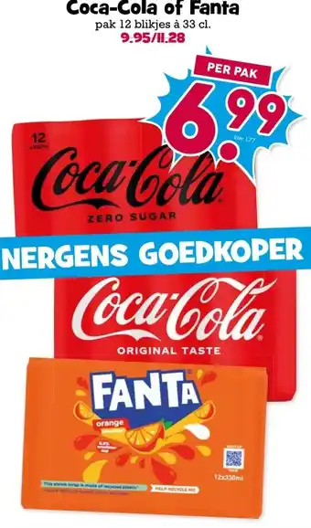 Boon`s Markt Coca-Cola of Fanta aanbieding