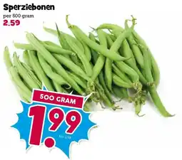 Boon`s Markt Sperziebonen aanbieding