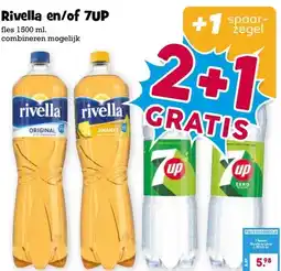 Boon`s Markt Rivella en/of 7UP aanbieding