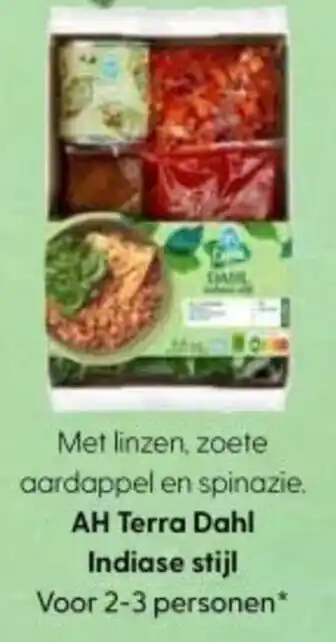 Albert Heijn AH Terra Dahl Indiase stijl aanbieding