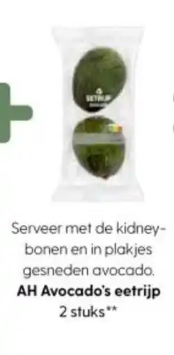 Albert Heijn AH Avocado's eetrijp aanbieding