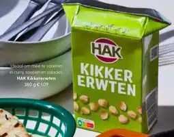 Albert Heijn HAK kikker erwten aanbieding