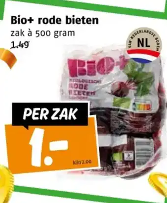 Poiesz Bio+ rode bieten aanbieding