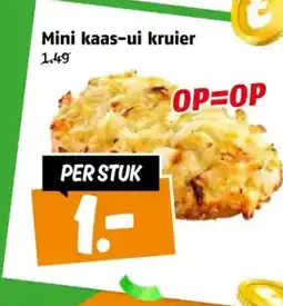 Poiesz Mini kaas-ui kruier aanbieding