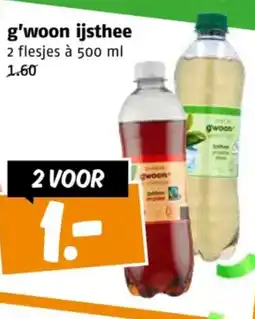 Poiesz G'woon ijsthee aanbieding