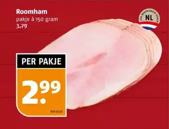 Poiesz Roomham aanbieding