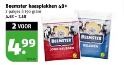 Poiesz Beemster kaasplakken 48+ aanbieding