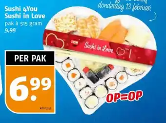 Poiesz Sushi 4You Sushi in Love aanbieding