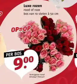 Poiesz Luxe rozen aanbieding