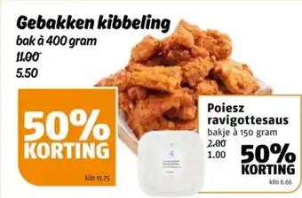 Poiesz Gebakken kibbeling aanbieding