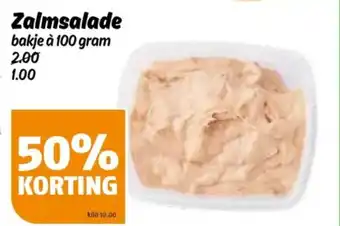 Poiesz Zalmsalade aanbieding