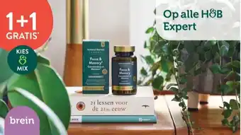 Holland & Barrett 1+1 GRATIS Op alle H&B Expert aanbieding