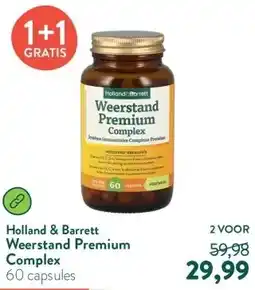 Holland & Barrett Weerstand Premium Complex aanbieding