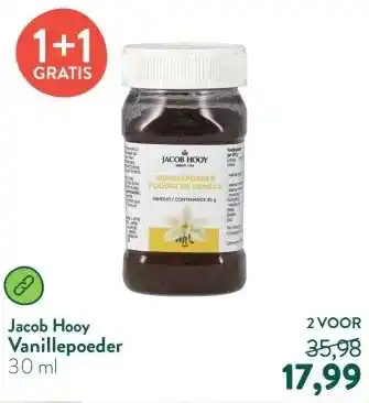 Holland & Barrett Vanillepoeder aanbieding