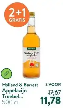 Holland & Barrett Appelazijn Troebel Gember Bio aanbieding