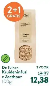 Holland & Barrett Kruideninfusie Zoethout aanbieding