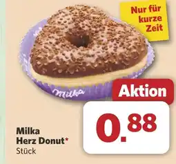 Combi Milka Herz Donut Stück aanbieding