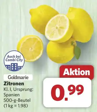 Combi Zitronen aanbieding