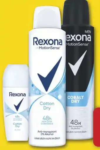 Combi Rexona Antitranspirant aanbieding