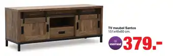 Budget Home Store TV meubel Santos groot aanbieding