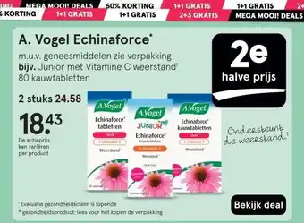 Etos A. Vogel Echinaforce' aanbieding