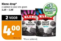 Poiesz Klene drop aanbieding