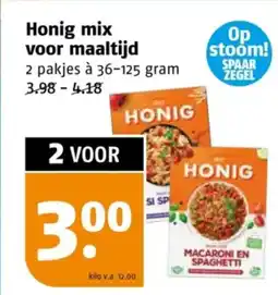 Poiesz Honig mix voor maaltijd aanbieding