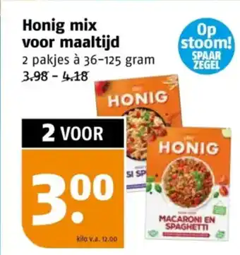 Poiesz Honig mix voor maaltijd aanbieding