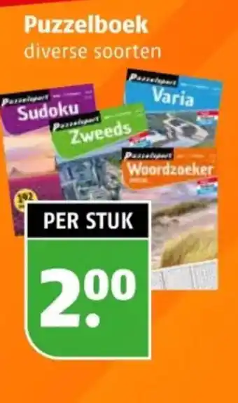 Poiesz Puzzelboek aanbieding