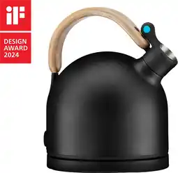 Bol.com Le Lapin Kitchenware - Elektrische waterkoker - LA2023-BA01-06 - Met echt bamboehouten greep aanbieding