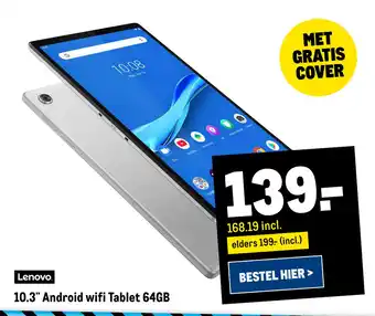 Makro 10.3" Android wifi Tablet 64GB aanbieding