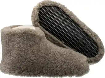 Amazon Unisex Puur Schapenwol Warm Wol Pantoffels Boots Schapenvacht OLE aanbieding