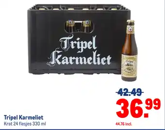 Makro Tripel Karmeliet aanbieding