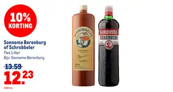 Makro Sonnema Berenburg of Schrobbeler aanbieding