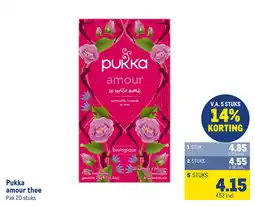 Makro Pukka amour thee aanbieding