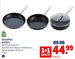 Makro GreenPan pannen aanbieding