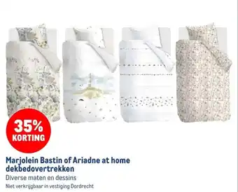 Makro Marjolein Bastin of Ariadne at home dekbedovertrekken aanbieding