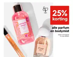 HEMA alle parfum en bodymist aanbieding