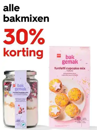 HEMA alle bakmixen aanbieding