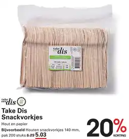 Sligro Take Dis Snackvorkjes aanbieding