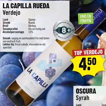 Dirck 3 La Capilla Rueda Verdejo aanbieding