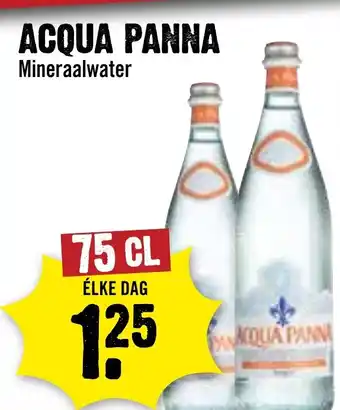 Dirck 3 Acqua panna aanbieding