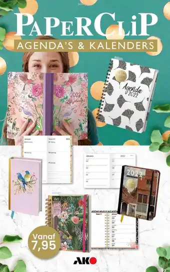 AKO Paper Clip Agenda's & Kalenders aanbieding